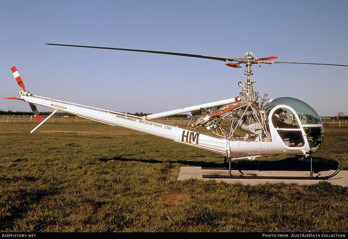 Aircraft Photo of ZK-HHM | Hiller UH-12E/Soloy | Whirlwide Helicopters | AirHistory.net #753965