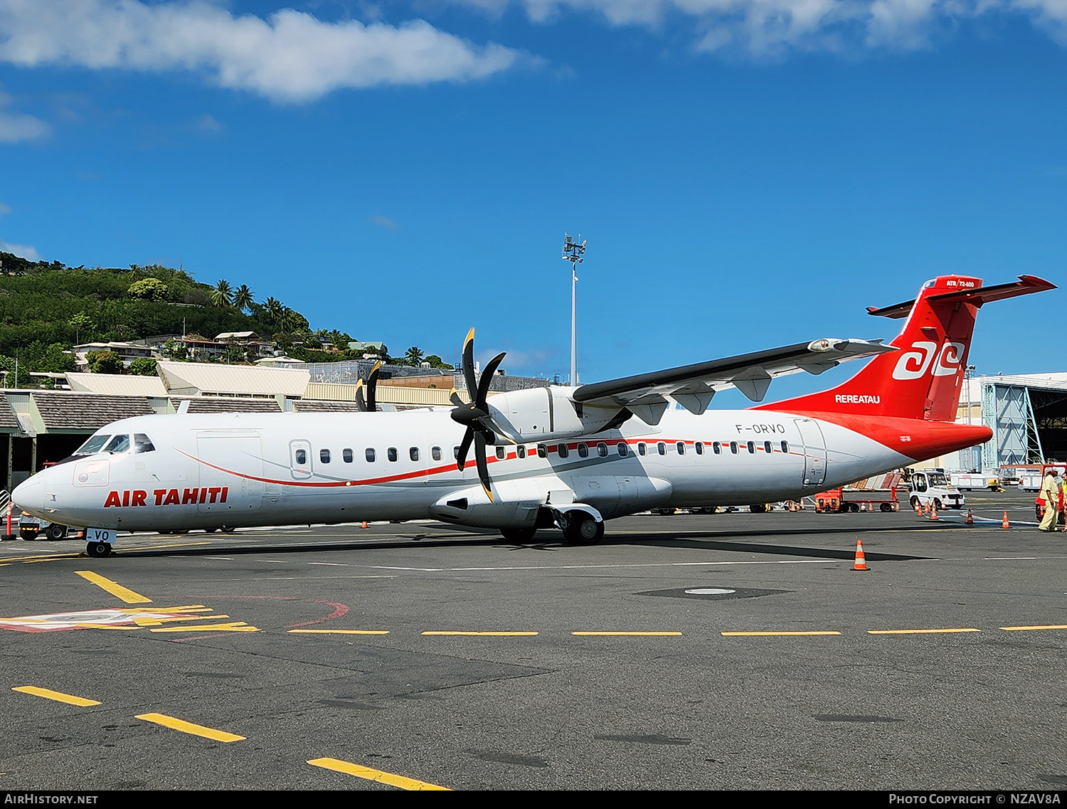 Aircraft Photo of F-ORVO | ATR ATR-72-600 (ATR-72-212A) | Air Tahiti | AirHistory.net #753968