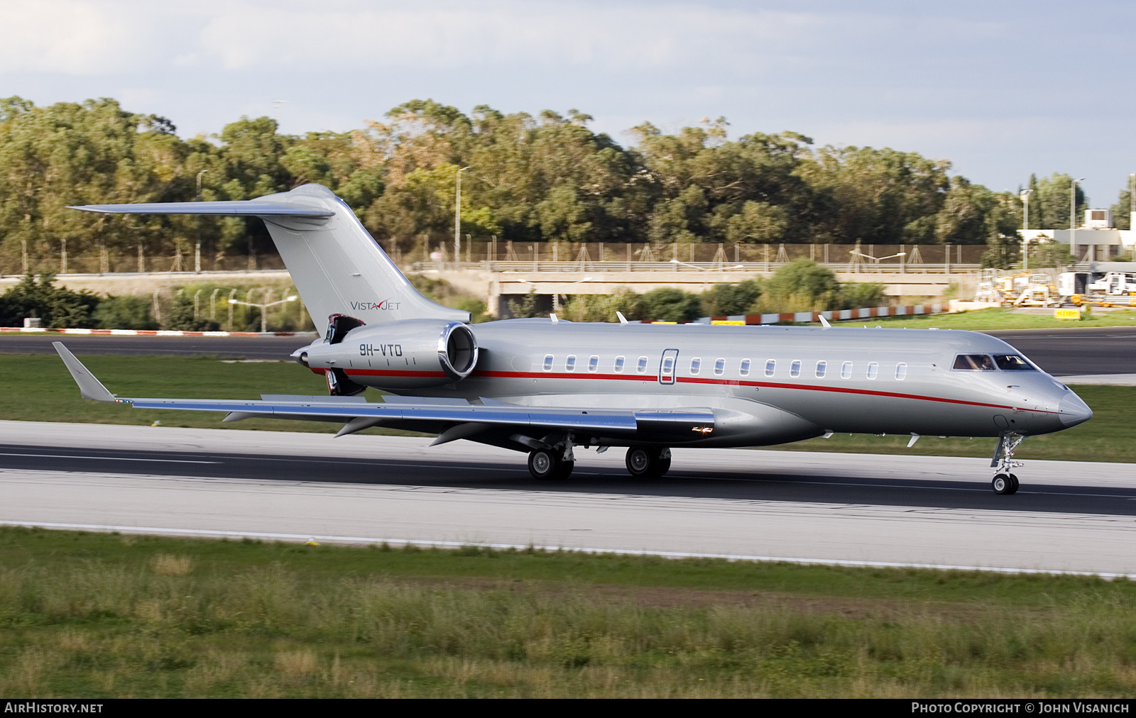 Aircraft Photo of 9H-VTD | Bombardier Global 6000 (BD-700-1A10) | VistaJet | AirHistory.net #753981