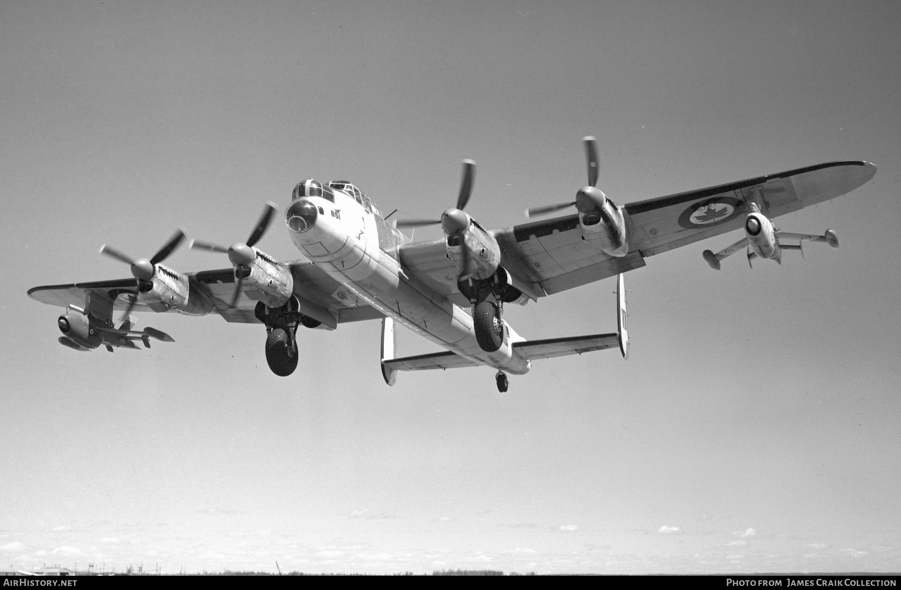 Aircraft Photo of KB851 | Avro 683 Lancaster Mk10 | Canada - Air Force | AirHistory.net #754001