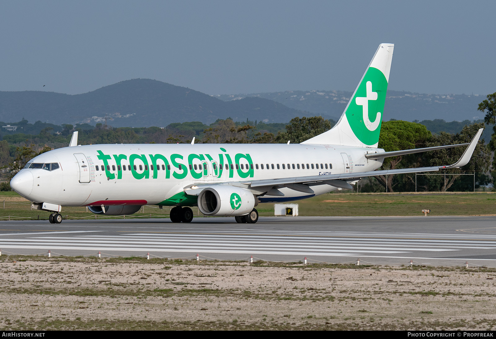 Aircraft Photo of F-HTVL | Boeing 737-84P | Transavia | AirHistory.net #754006