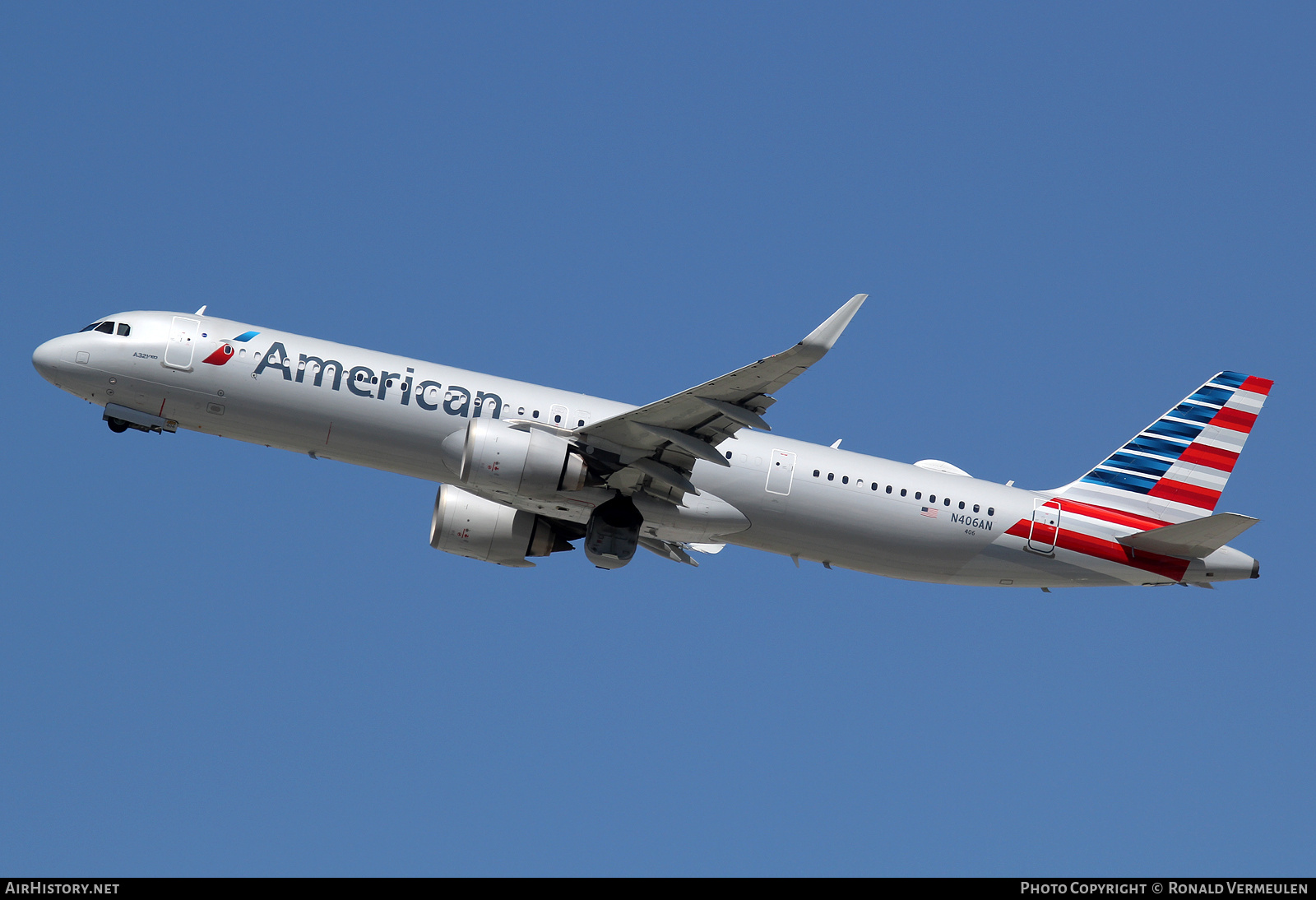 Aircraft Photo of N406AN | Airbus A321-253NX | American Airlines | AirHistory.net #754075