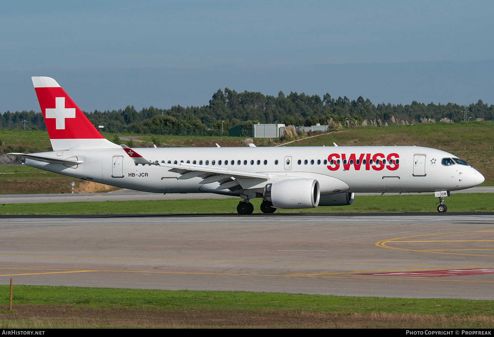 Aircraft Photo of HB-JCR | Airbus A220-371 (BD-500-1A11) | Swiss International Air Lines | AirHistory.net #754089
