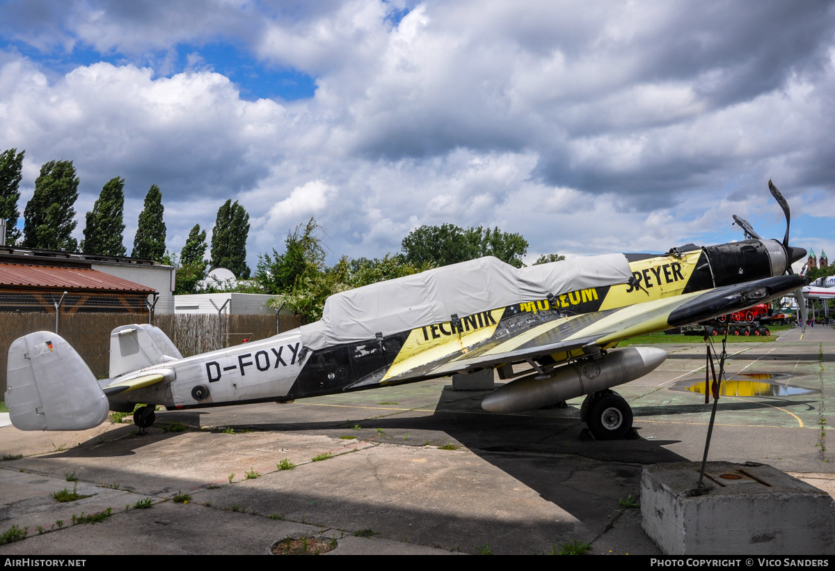 Aircraft Photo of D-FOXY | F+W C-3605 | Technik Museum Speyer | AirHistory.net #754105