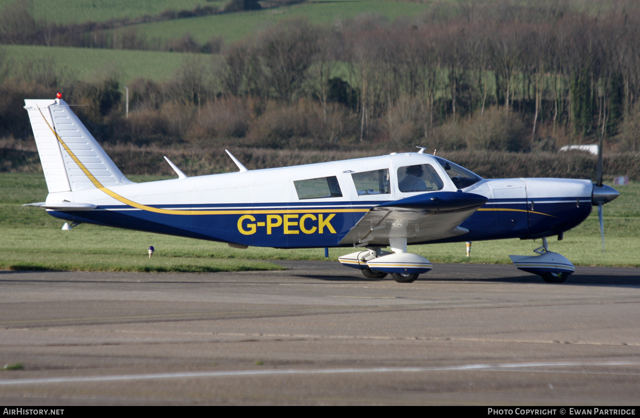 Aircraft Photo of G-PECK | Piper PA-32-300 Cherokee Six | AirHistory.net #754112
