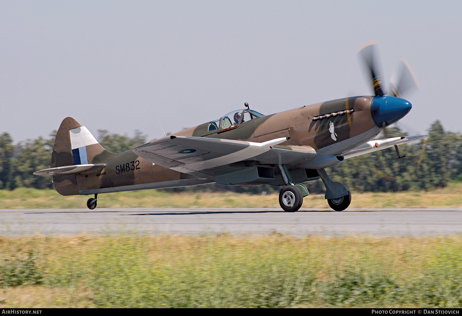 Aircraft Photo of N54SF / SM832 | Supermarine 379 Spitfire F14E | UK - Air Force | AirHistory.net #754141