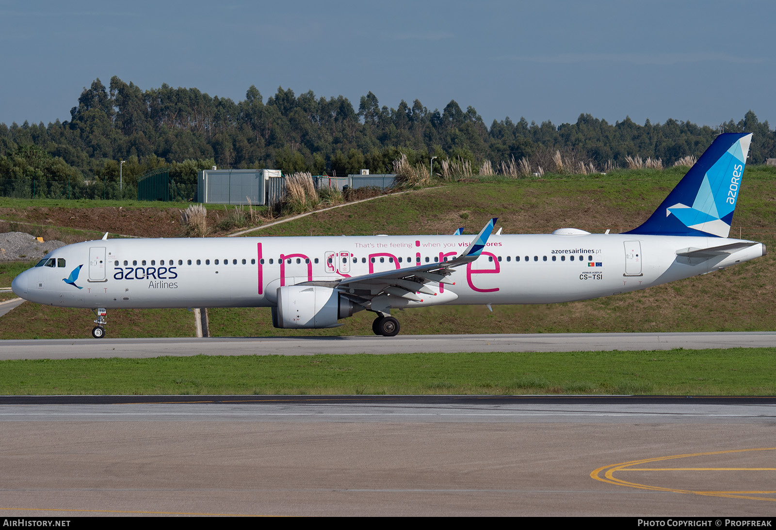 Aircraft Photo of CS-TSI | Airbus A321-253NX | Azores Airlines | AirHistory.net #754146