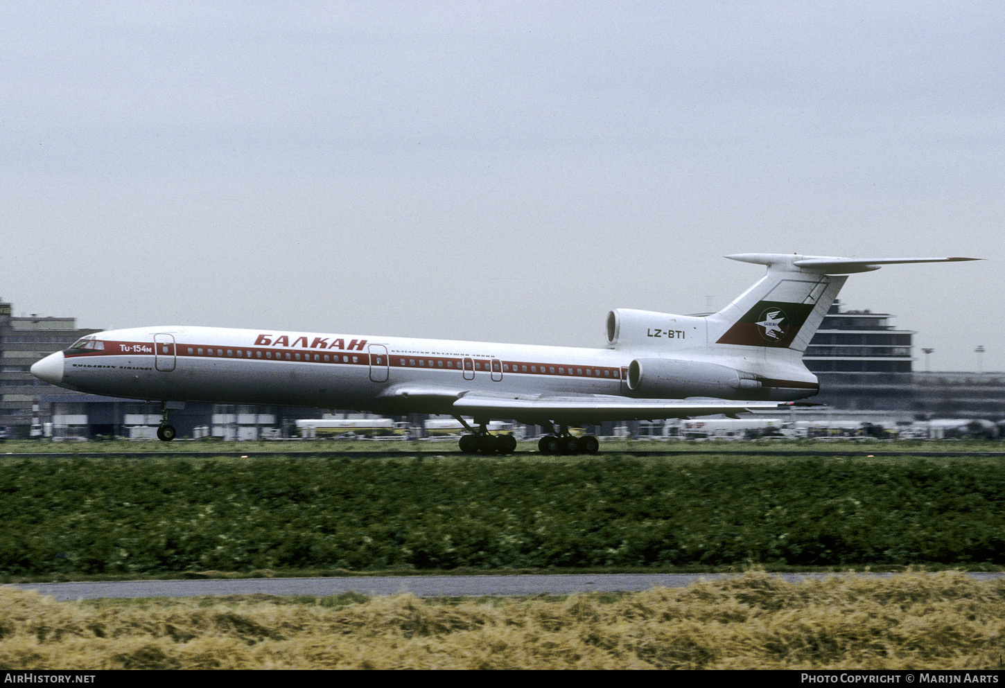 Aircraft Photo of LZ-BTI | Tupolev Tu-154M | Balkan - Bulgarian Airlines | AirHistory.net #754153