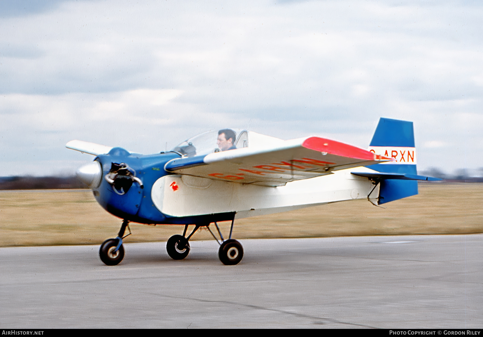 Aircraft Photo of G-ARXN | Tipsy T-66 Nipper Mk II | AirHistory.net #754155