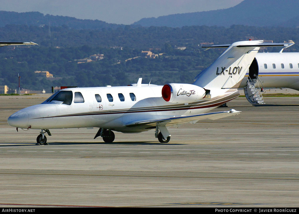 Aircraft Photo of LX-LOV | Cessna 525 CitationJet CJ1 | AirHistory.net #754210