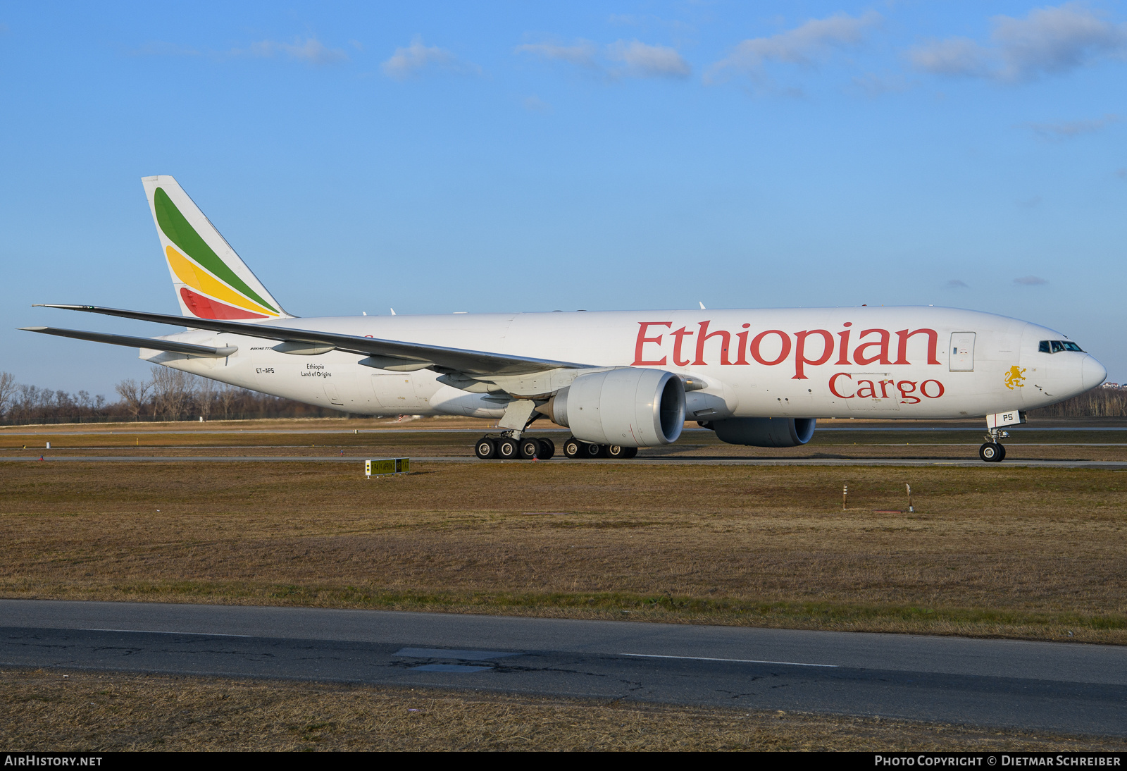 Aircraft Photo of ET-APS | Boeing 777-F6N | Ethiopian Airlines Cargo | AirHistory.net #754230