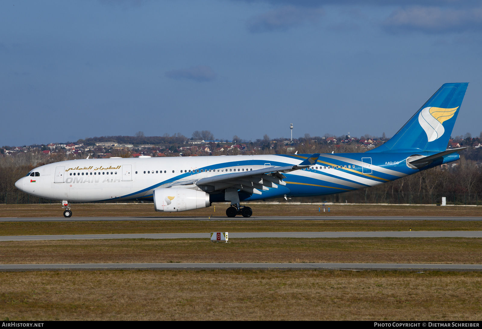 Aircraft Photo of A4O-DC | Airbus A330-243 | Oman Air | AirHistory.net #754239