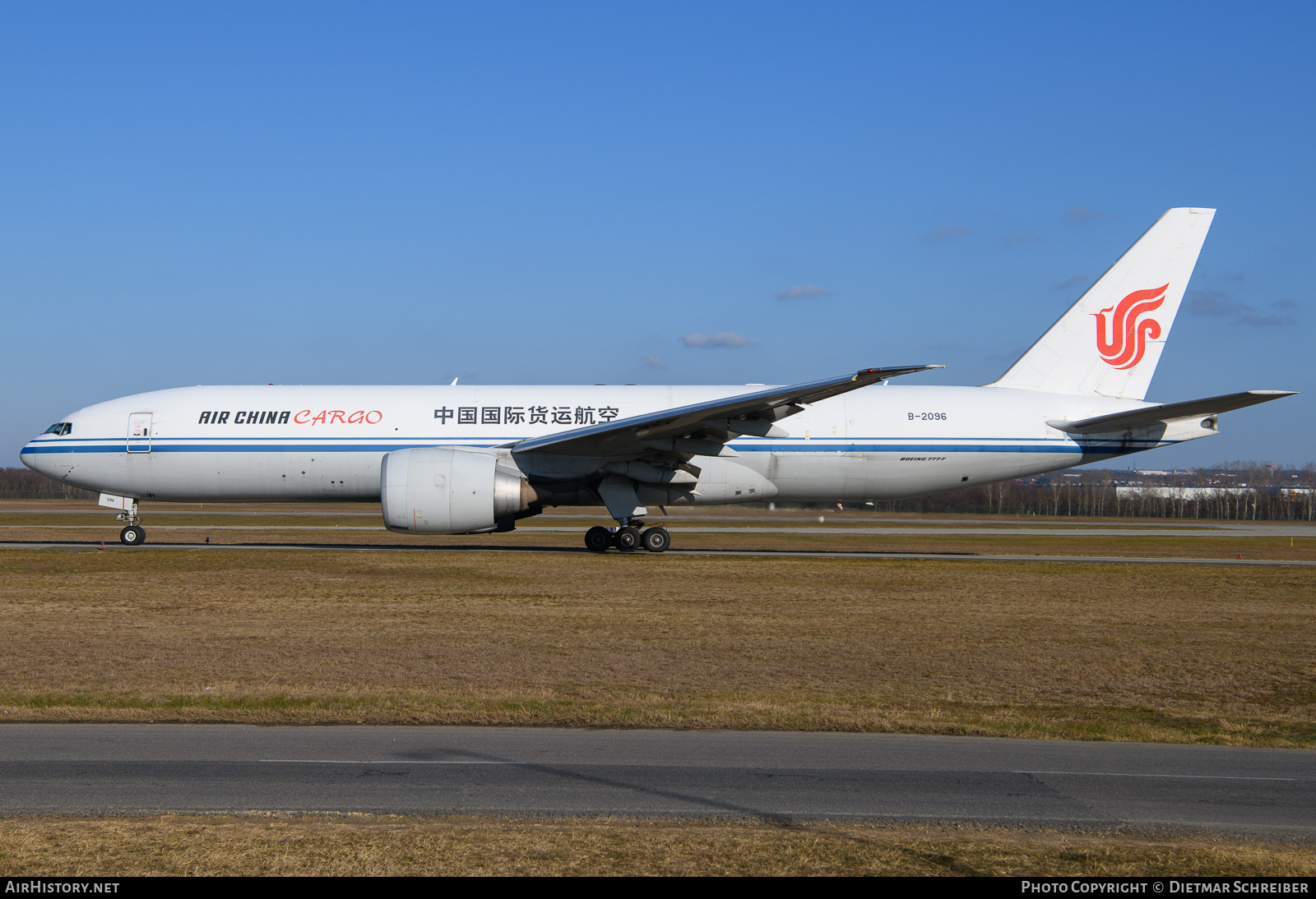 Aircraft Photo of B-2096 | Boeing 777-FFT | Air China Cargo | AirHistory.net #754246