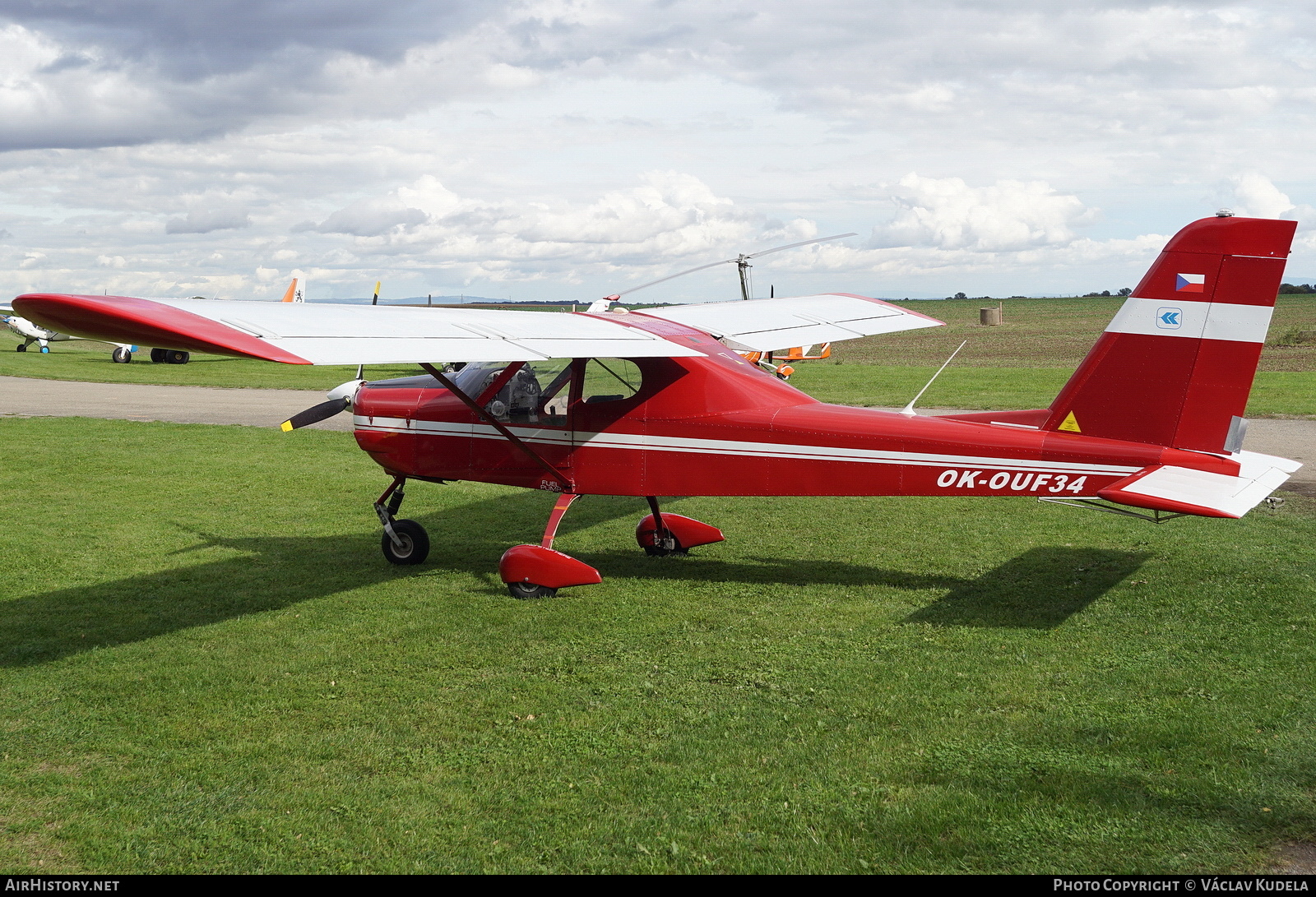 Aircraft Photo of OK-OUF 34 | Tecnam P-92 Echo | AirHistory.net #754253