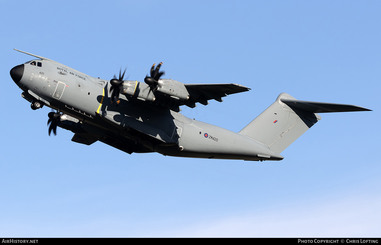 Aircraft Photo of ZM420 | Airbus A400M Atlas C1 | UK - Air Force | AirHistory.net #754282