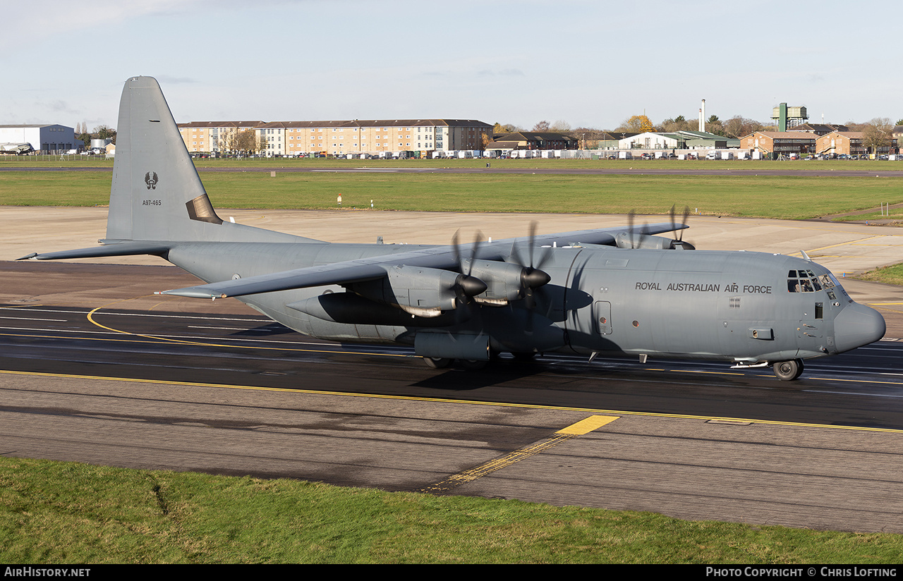 Aircraft Photo of A97-465 | Lockheed Martin C-130J-30 Hercules | Australia - Air Force | AirHistory.net #754284