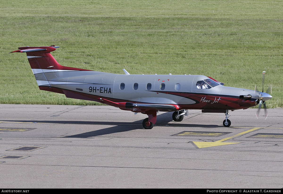 Aircraft Photo of 9H-EHA | Pilatus PC-12NG (PC-12/47E) | Hans Jet | AirHistory.net #754292