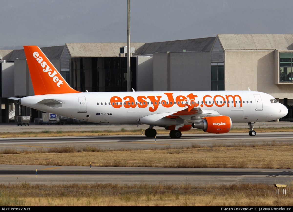 Aircraft Photo of G-EZUU | Airbus A320-214 | EasyJet | AirHistory.net #754295