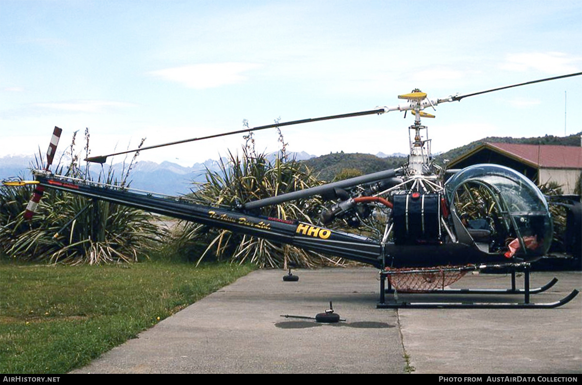 Aircraft Photo of ZK-HHO | Hiller UH-12E/Soloy | Te Anau Deer | AirHistory.net #754310