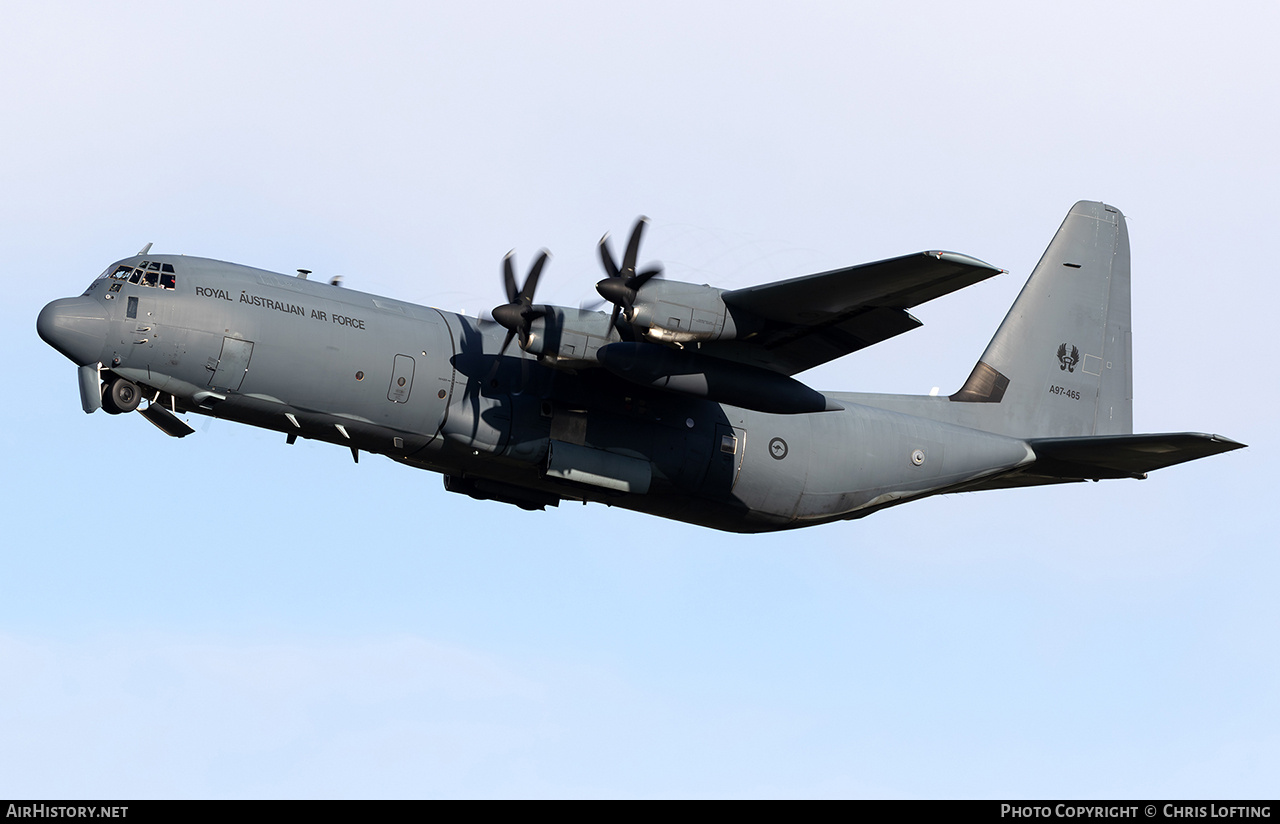 Aircraft Photo of A97-465 | Lockheed Martin C-130J-30 Hercules | Australia - Air Force | AirHistory.net #754319