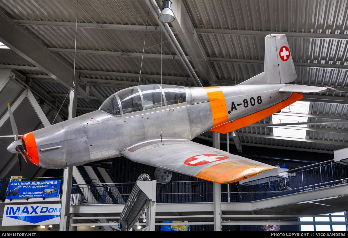 Aircraft Photo of A-808 | Pilatus P-3-03 | Switzerland - Air Force | AirHistory.net #754338
