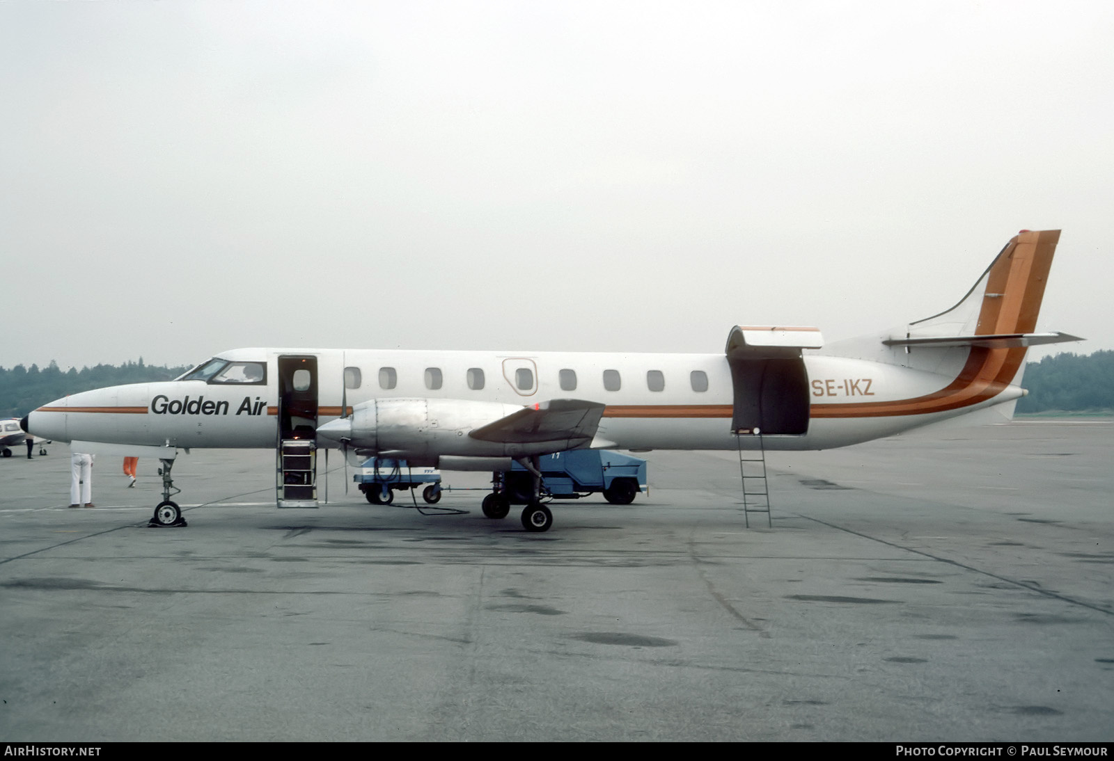 Aircraft Photo of SE-IKZ | Fairchild Swearingen SA-226TC Metro II | Golden Air | AirHistory.net #754387