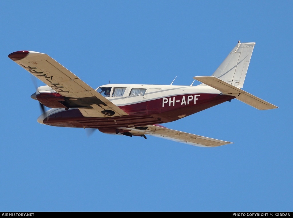 Aircraft Photo of PH-APF | Piper PA-34-200 Seneca | AirHistory.net #754388