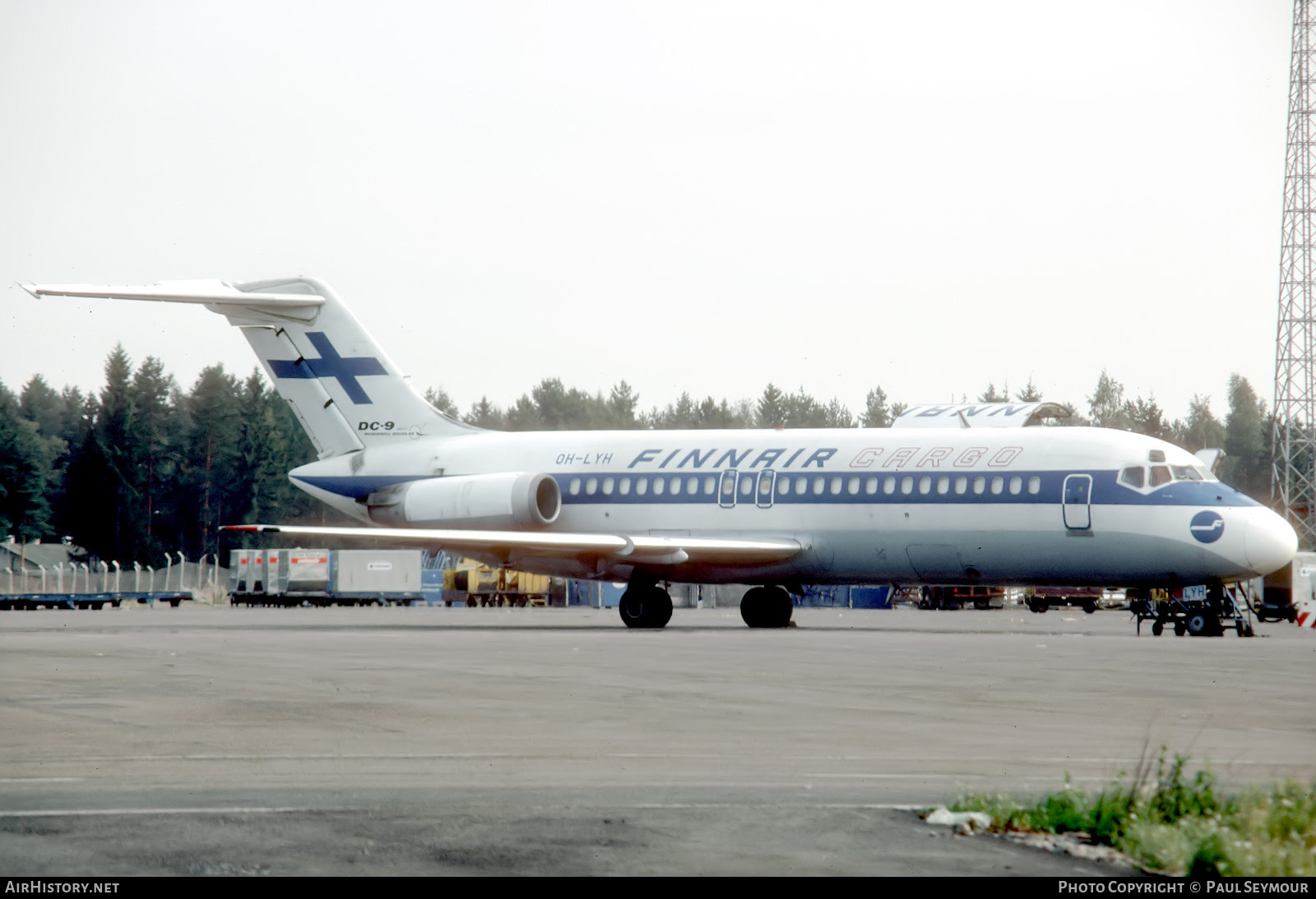 Aircraft Photo of OH-LYH | McDonnell Douglas DC-9-15/F | Finnair Cargo | AirHistory.net #754396