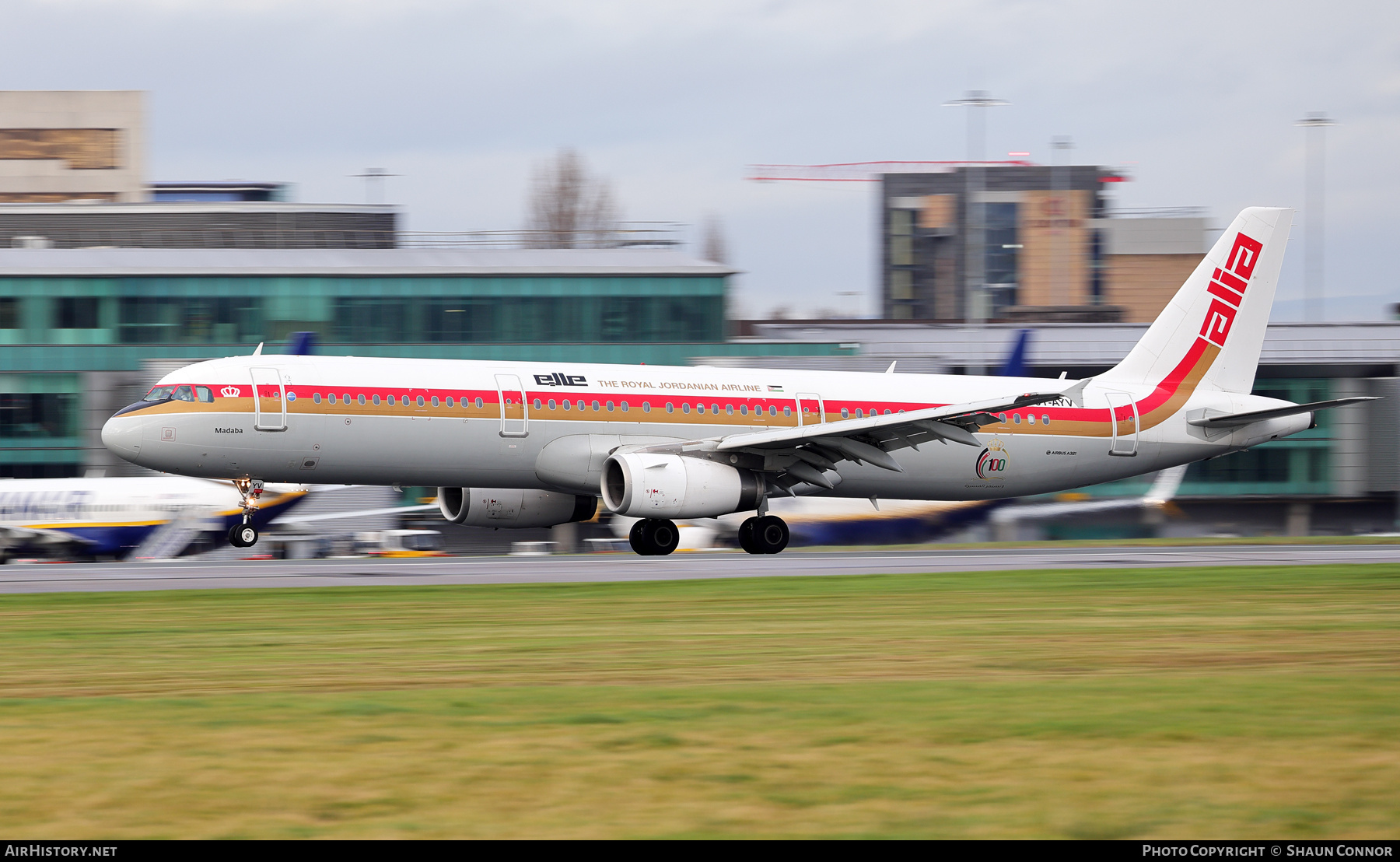 Aircraft Photo of JY-AYV | Airbus A321-231 | Royal Jordanian Airlines | Alia - The Royal Jordanian Airline | AirHistory.net #754409