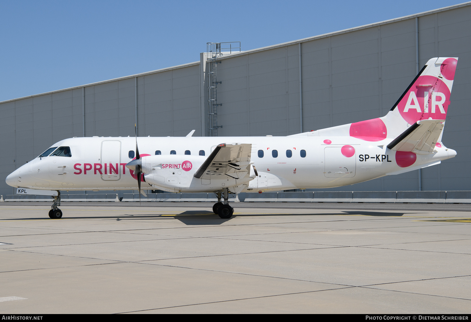 Aircraft Photo of SP-KPL | Saab 340A | Sprint Air | AirHistory.net #754412
