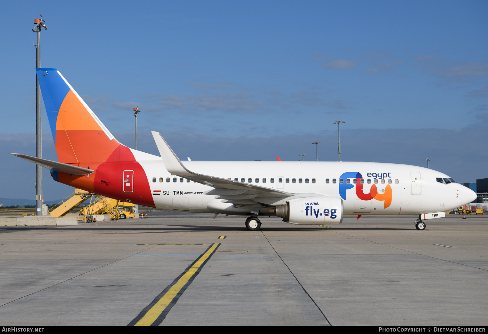 Aircraft Photo of SU-TMM | Boeing 737-76J | FlyEgypt | AirHistory.net #754428