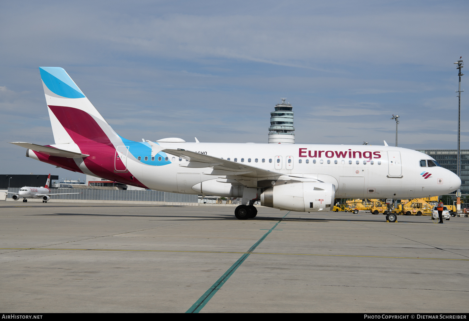 Aircraft Photo of D-AGWO | Airbus A319-132 | Eurowings | AirHistory.net #754430