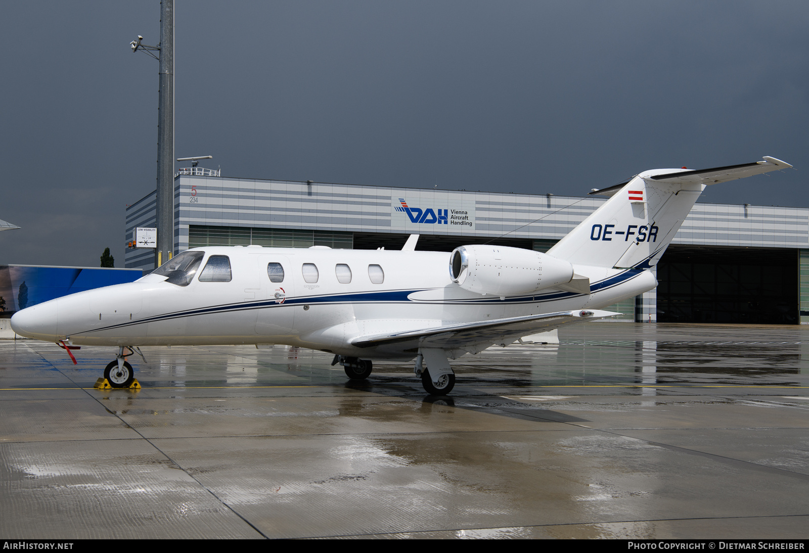 Aircraft Photo of OE-FSR | Cessna 525 CitationJet CJ1+ | AirHistory.net #754440