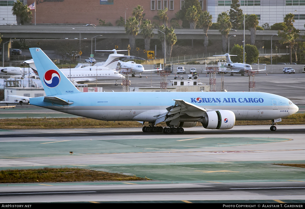Aircraft Photo of HL8045 | Boeing 777-F | Korean Air Cargo | AirHistory.net #754445