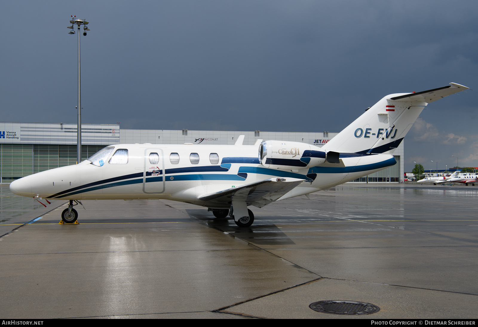 Aircraft Photo of OE-FVJ | Cessna 525 CitationJet CJ1 | AirHistory.net #754447