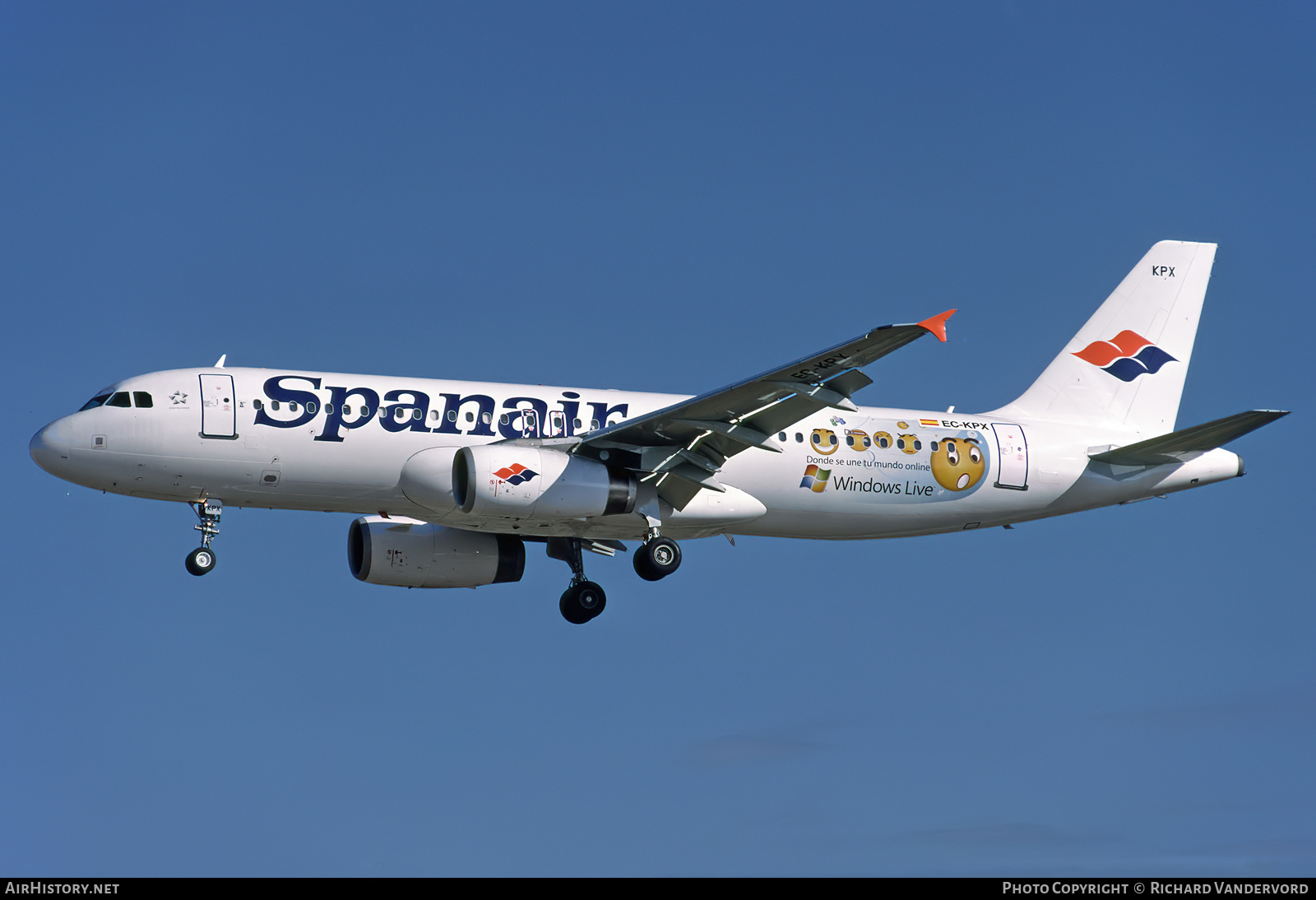 Aircraft Photo of EC-KPX | Airbus A320-232 | Spanair | AirHistory.net #754466