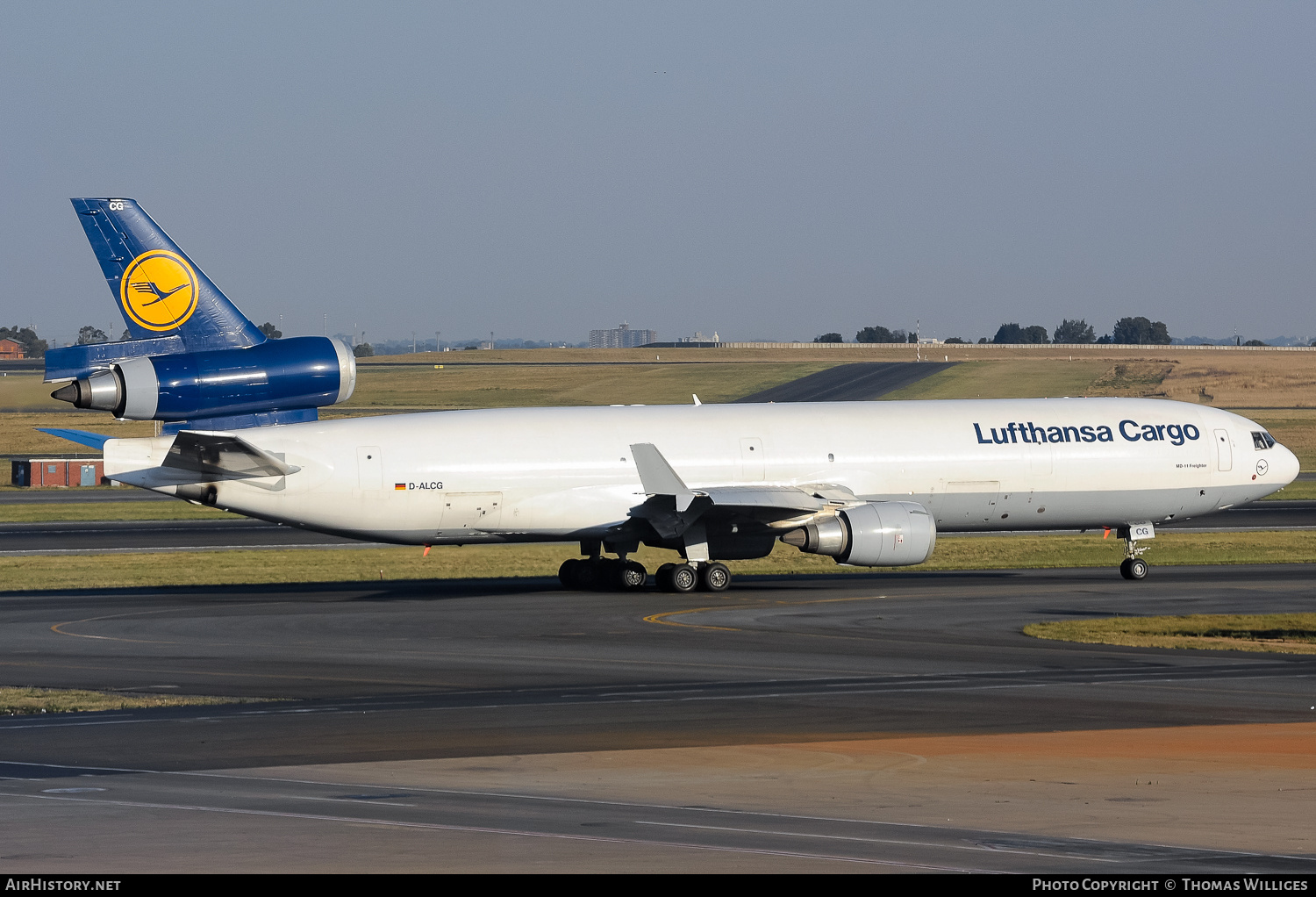 Aircraft Photo of D-ALCG | McDonnell Douglas MD-11F | Lufthansa Cargo | AirHistory.net #754474