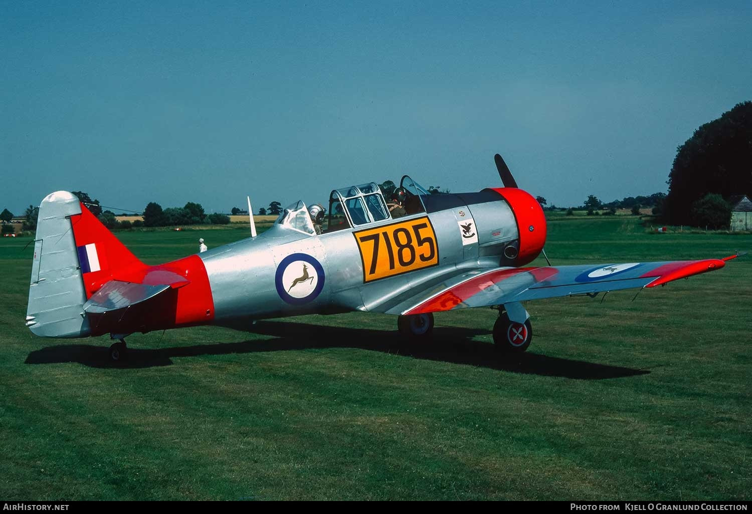 Aircraft Photo of G-BGOU / 7185 | North American AT-6C Harvard IIA | South Africa - Air Force | AirHistory.net #754482