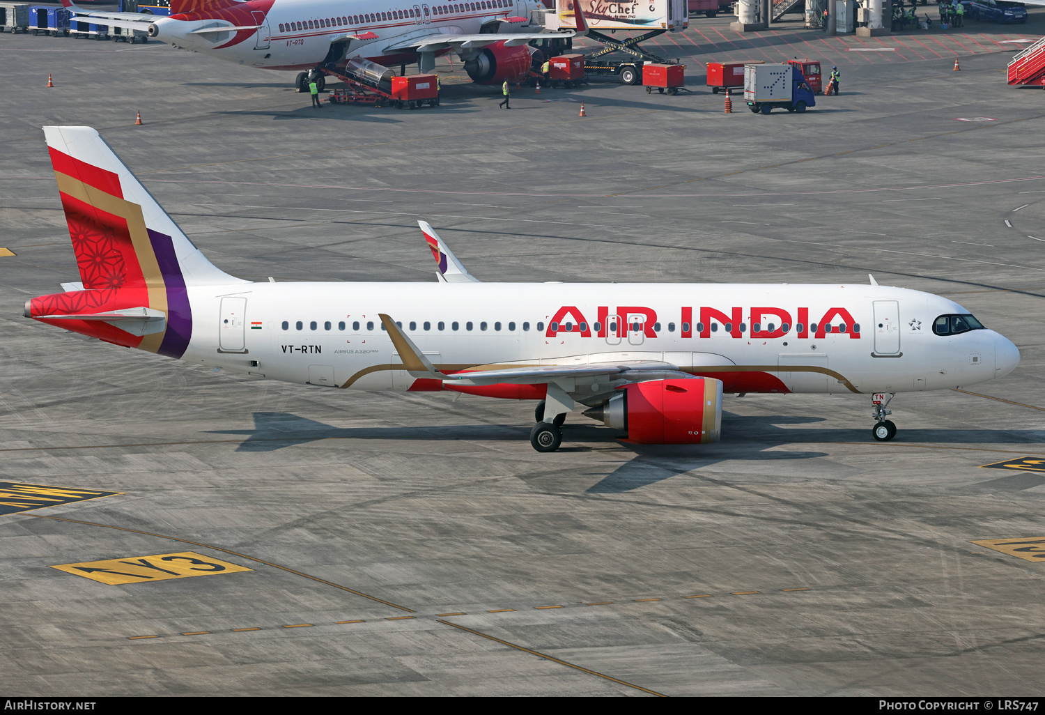 Aircraft Photo of VT-RTN | Airbus A320-251N | Air India | AirHistory.net #754520