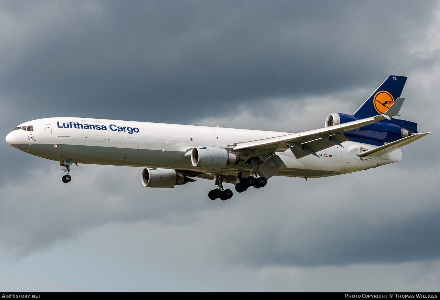 Aircraft Photo of D-ALCC | McDonnell Douglas MD-11F | Lufthansa Cargo | AirHistory.net #754522
