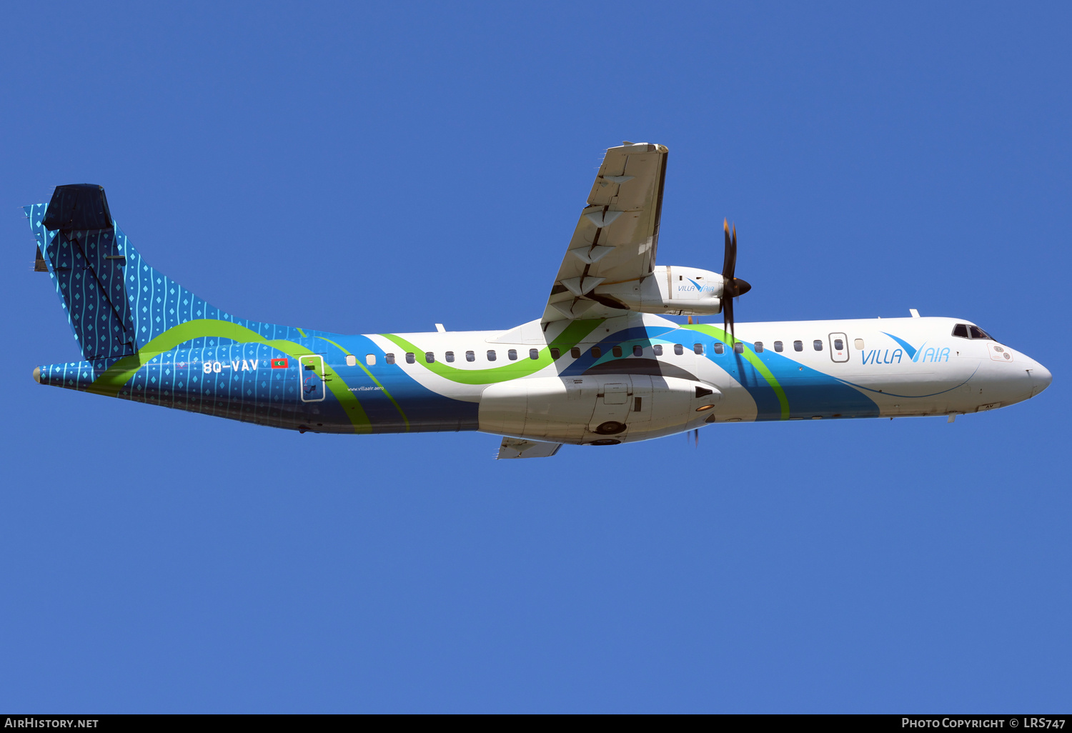 Aircraft Photo of 8Q-VAV | ATR ATR-72-500 (ATR-72-212A) | Villa Air | AirHistory.net #754525