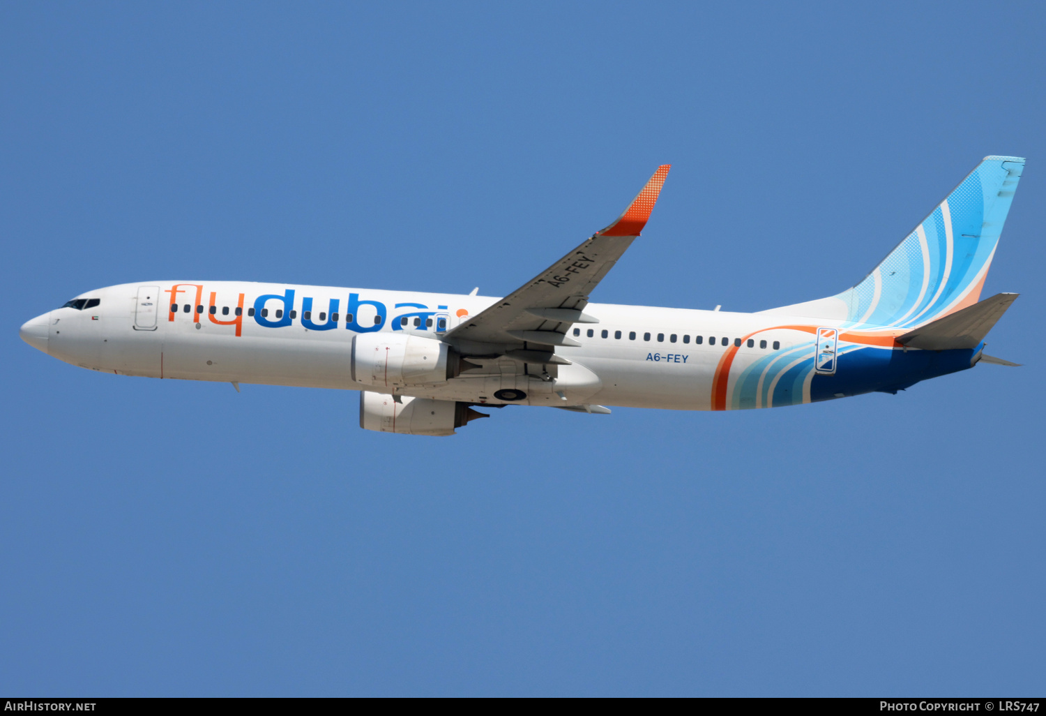Aircraft Photo of A6-FEY | Boeing 737-8KN | Flydubai | AirHistory.net #754531
