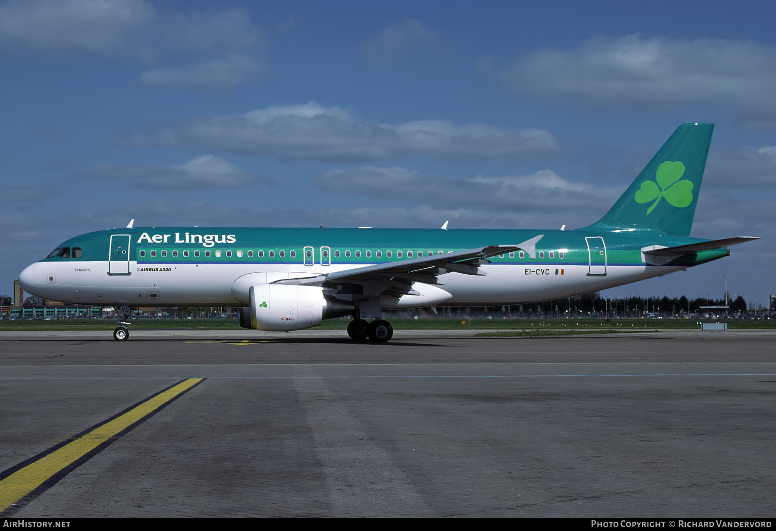 Aircraft Photo of EI-CVC | Airbus A320-214 | Aer Lingus | AirHistory.net #754547