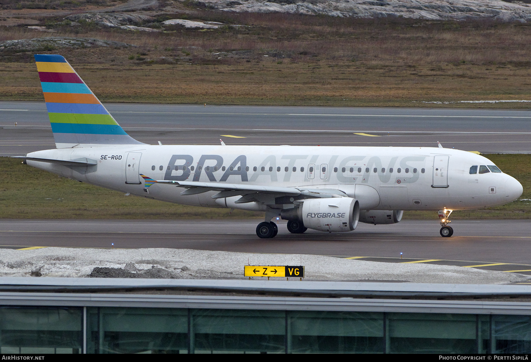 Aircraft Photo of SE-RGD | Airbus A319-112 | Braathens International Airways | AirHistory.net #754551