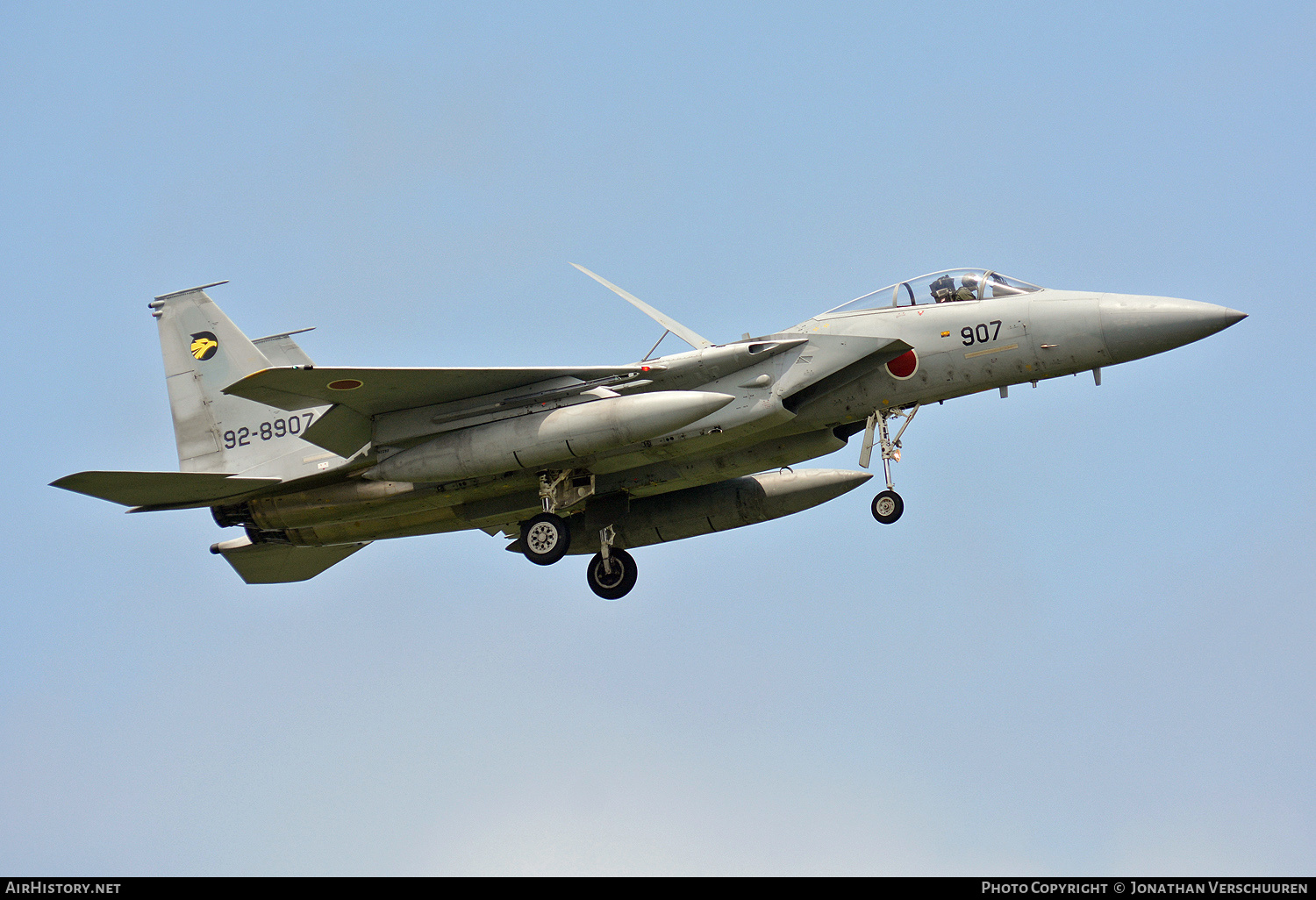 Aircraft Photo of 92-8907 | McDonnell Douglas F-15J Eagle | Japan - Air Force | AirHistory.net #754561