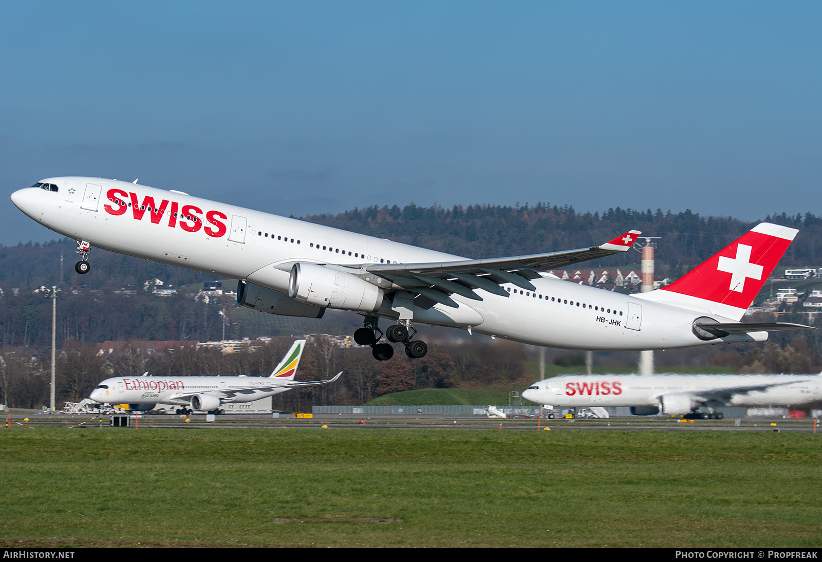 Aircraft Photo of HB-JHK | Airbus A330-343E | Swiss International Air Lines | AirHistory.net #754589