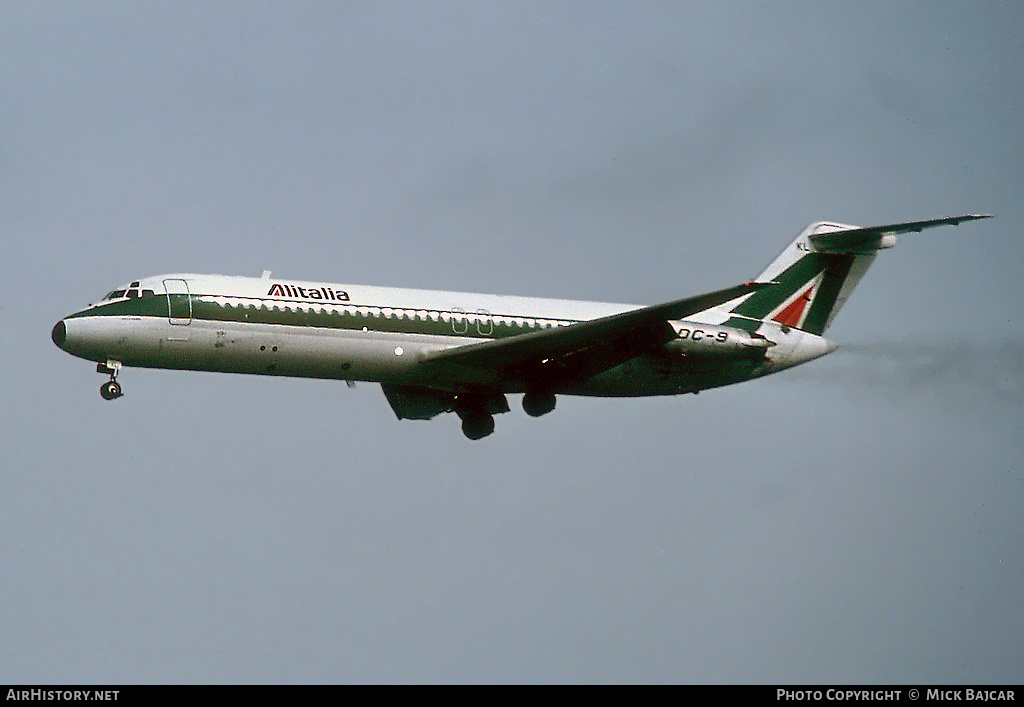 Aircraft Photo of I-DIKL | McDonnell Douglas DC-9-32 | Alitalia | AirHistory.net #754592