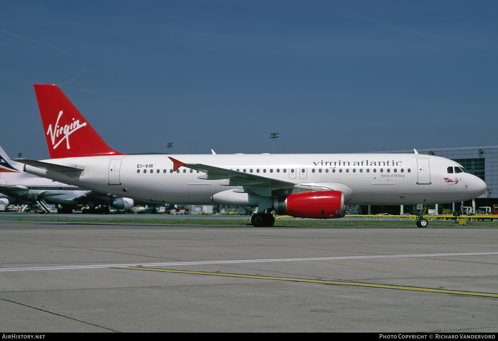 Aircraft Photo of EI-VIR | Airbus A320-231 | Virgin Atlantic Airways | AirHistory.net #754599