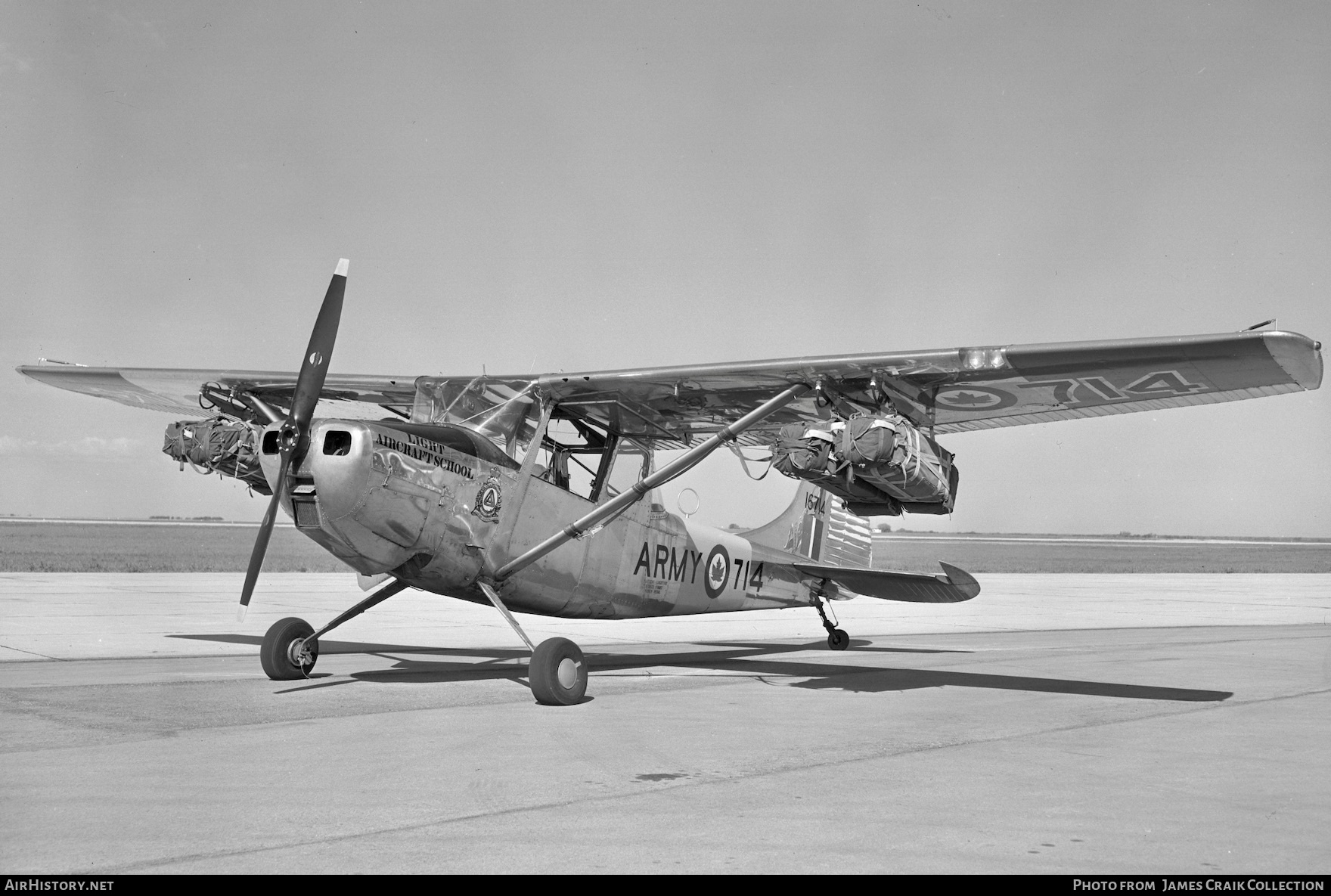 Aircraft Photo of 16714 | Cessna L-19A Bird Dog | Canada - Army | AirHistory.net #754601