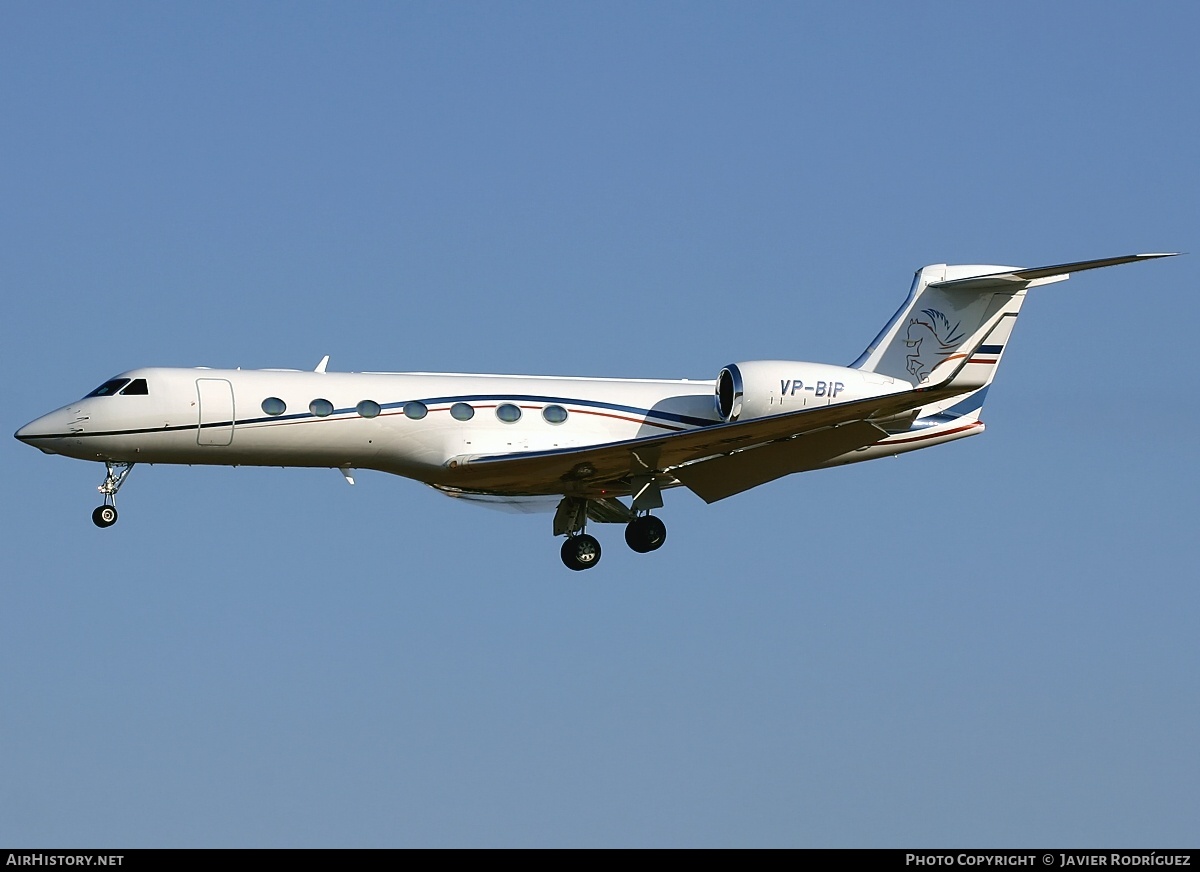 Aircraft Photo of VP-BIP | Gulfstream Aerospace G-V-SP Gulfstream G550 | AirHistory.net #754631